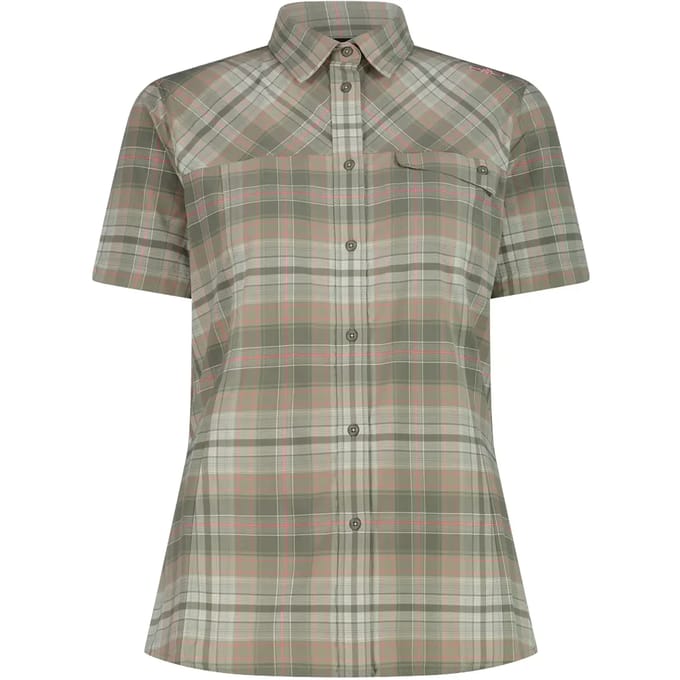 Vrouwelijke geruite blouse CMP