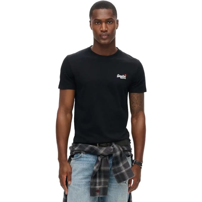 Superdry Essential Contrast Geborduurd Shirt Heren - Maat M