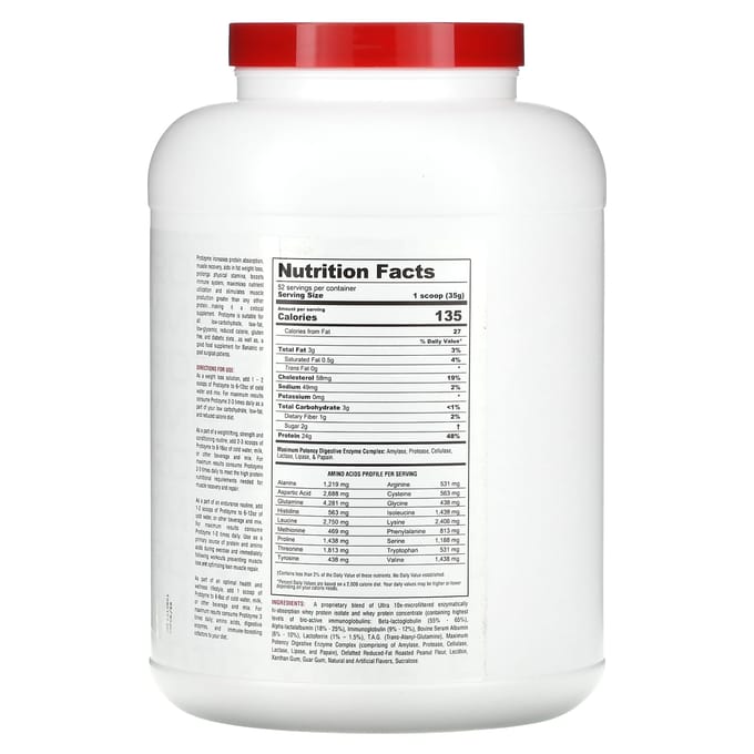 Protizyme, Vakkundig Samengesteld Eiwit, Pindakaaskoekje Smaak, 1.820G (4lb)