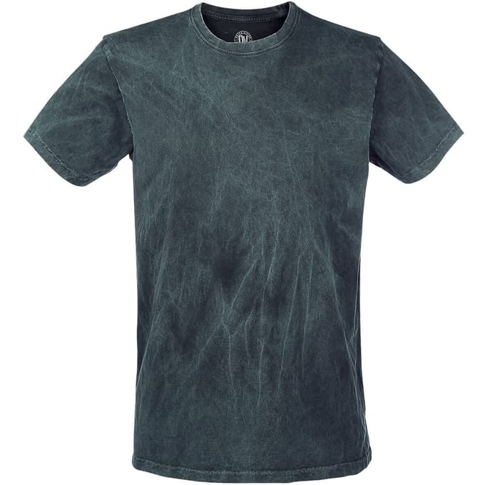 Outer Vision T-shirt - Vintage - S tot XXL - voor Mannen - petrol