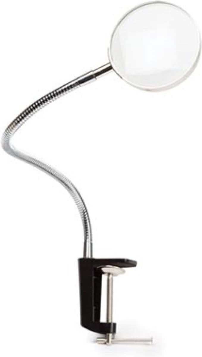 Velleman Vergrootglas, met zwanenhals en tafelklem, 1.75x