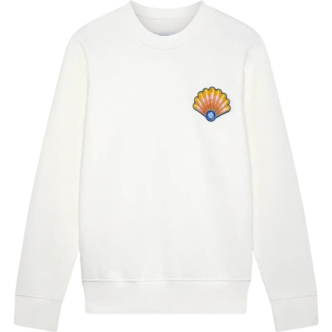 Casablanca Geborduurde Off-white Sweatshirts