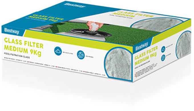 Bestway Filterglas medium 9 Kg