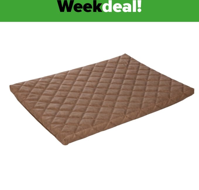 Ralph Boyer Boxmatras - Leer Taupe