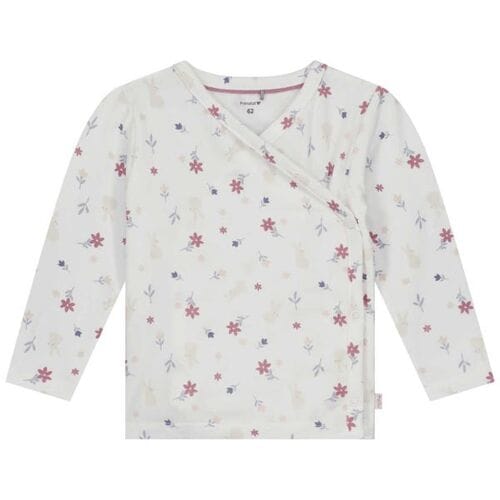 Prénatal newborn overslagshirt Ivory White 68 dames