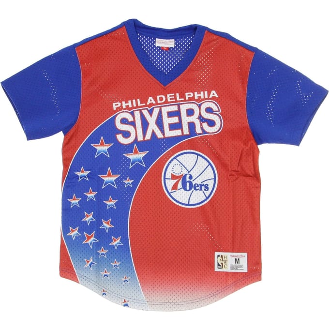 NBA Game Winning Shot Mesh-jersey met V-hals voor heren Phi76e