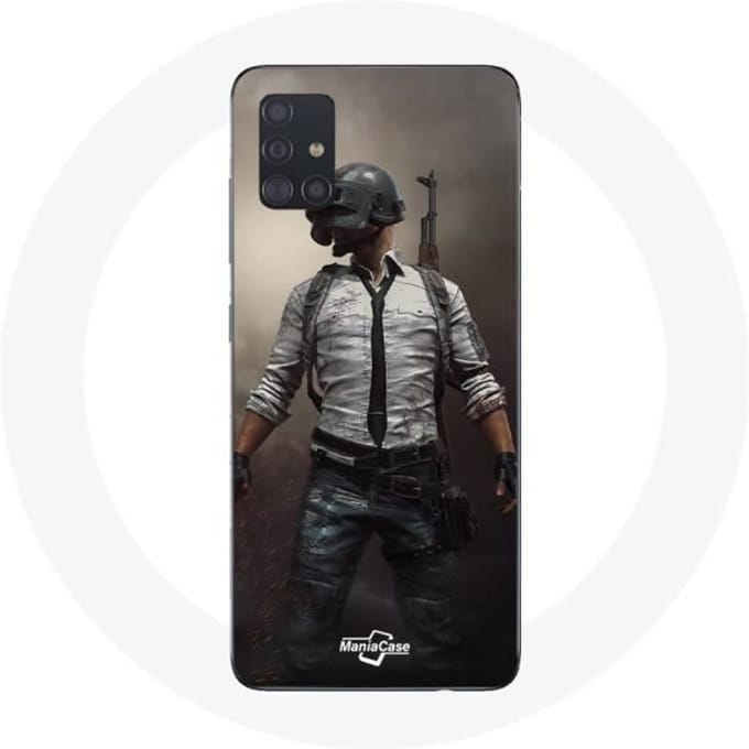 Samsung Galaxy A51 hoesje PUBG Videogameserie