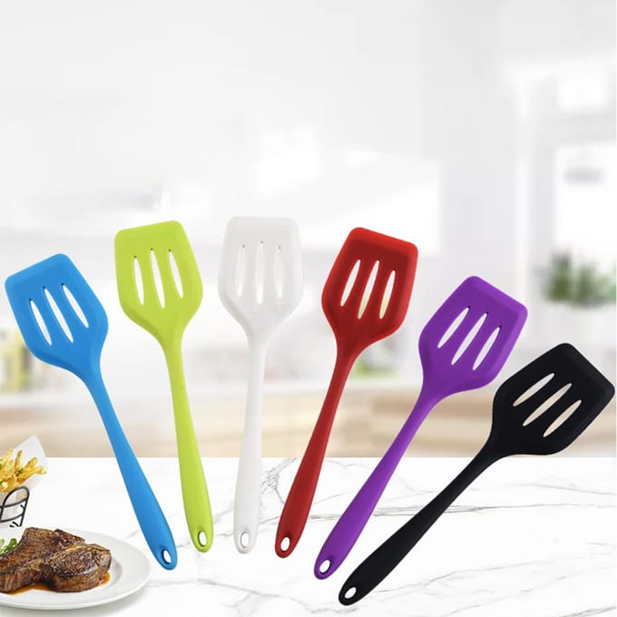 1 ST Grote Siliconen Spatel Keuken Steak Spatel Pannenkoek Spatel Multifunctioneel Keuken Kookgereedschap