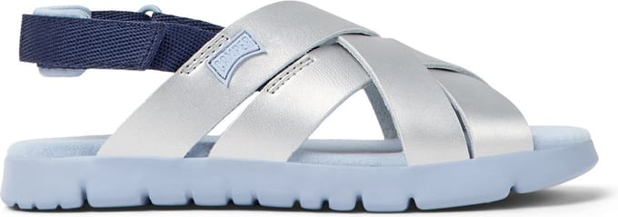 Camper Oruga Sandalen - Kinderen - Zilver - 31