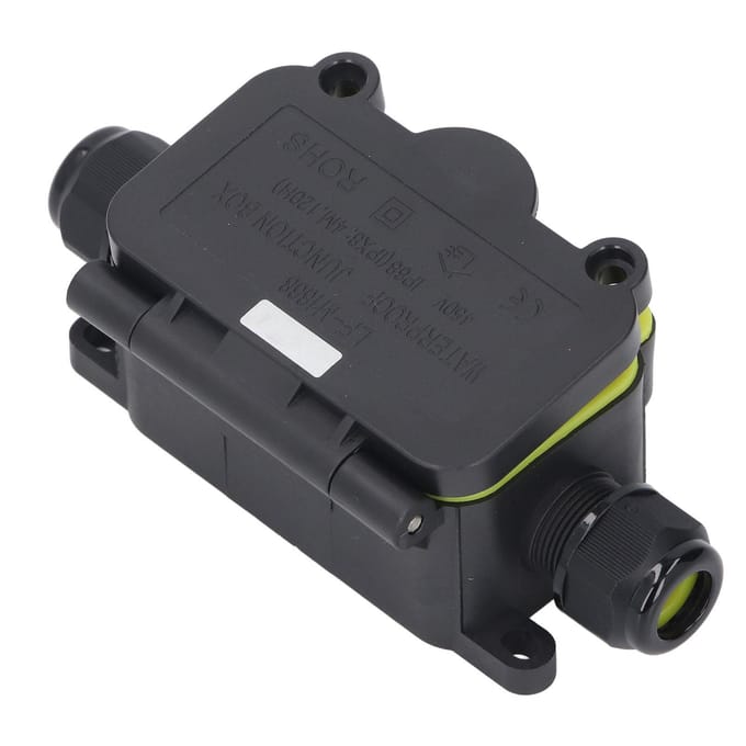2-Weg Aansluitdoos IP68 Waterbestendig Elektrische Doos voor Buiten Landschapsverlichting 450V 40A