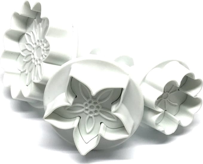 Dekofee Plunger Uitstekers Bloemen Mix set/3