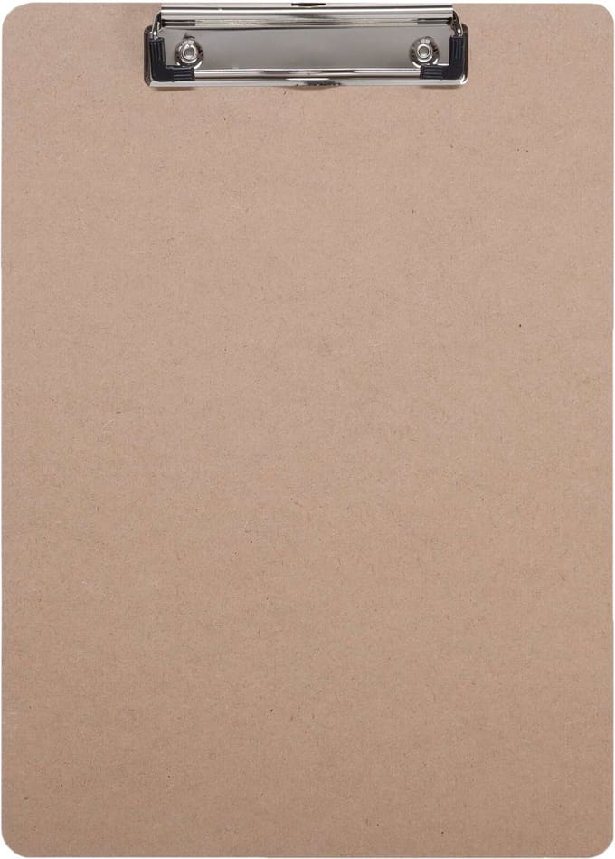 DESQ® Klembord - A4 - MDF - Klem - Ophanghaak