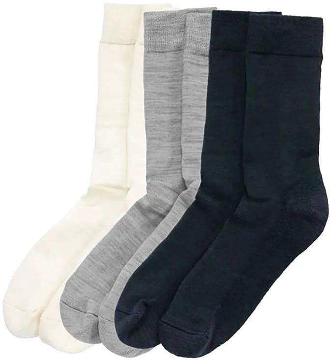 Devold Of Norway Daily Merino Medium Lange Sokken 3 Paren Veelkleurig EU 36-40