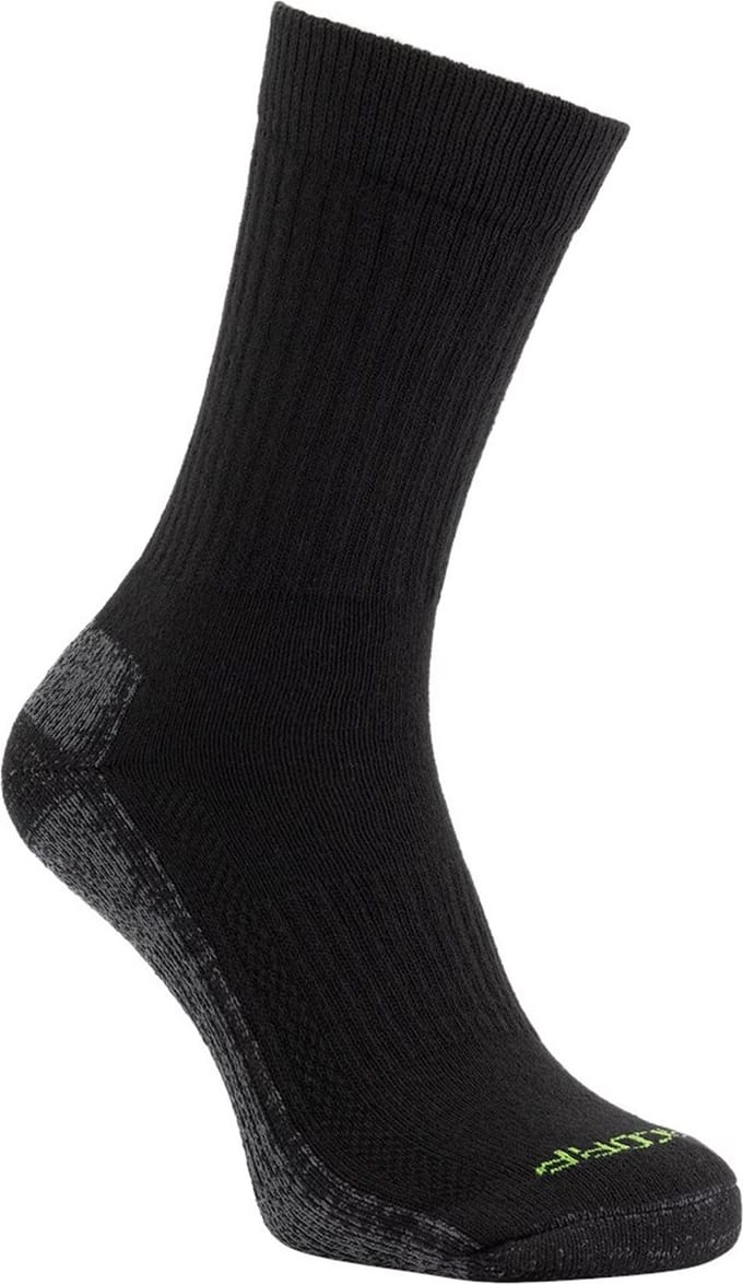Tricorp Werksokken Circulair 2-pack 602701 - Zwart/Donkergrijs - 39-42