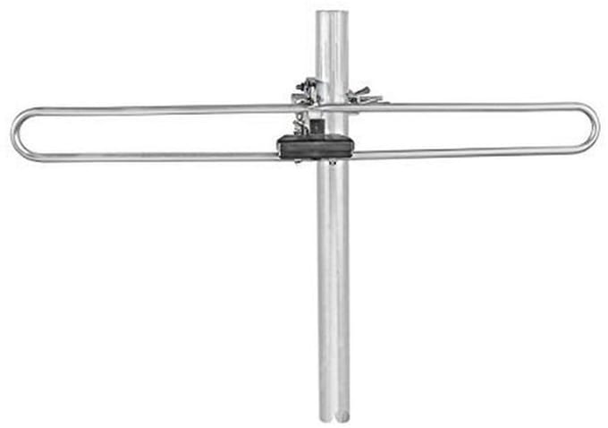 DAB+ Buitenantenne - Passief - Ontvangstbereik 0-50 km - Versterking 4 dB - Aluminium