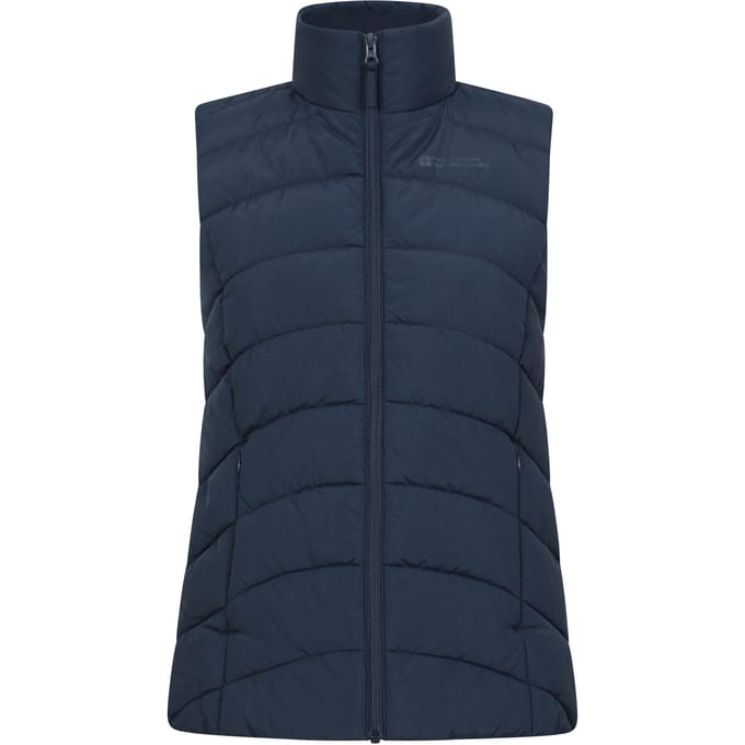 Mountain Warehouse Dames/Dames Opal Gewatteerd Gilet (Marine)
