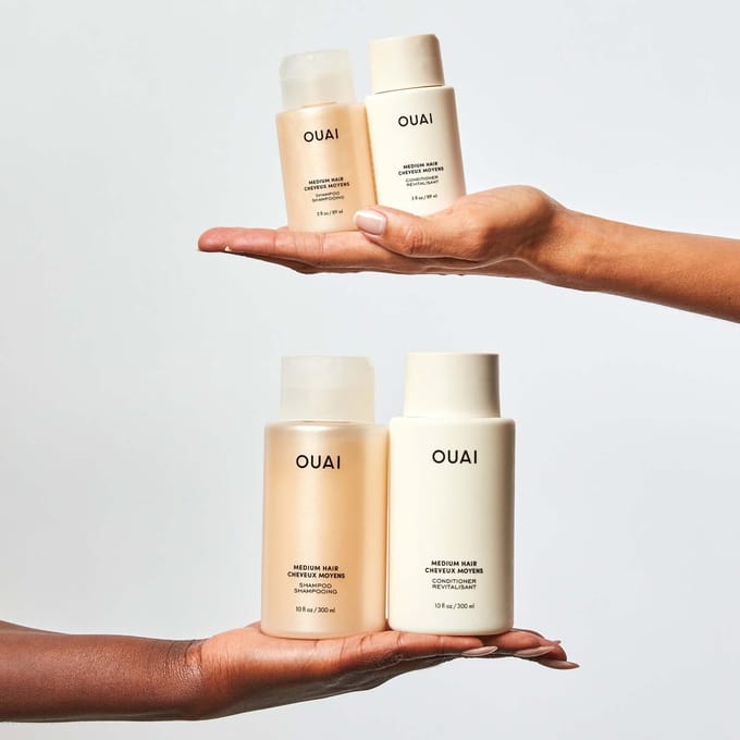 OUAI Medium Shampoo Travel Size 89ml