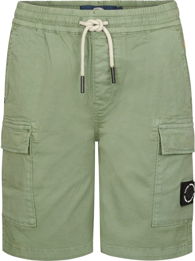 Petrol Industries - Jongens Relaxed Cargo Short Bahia - Groen - Maat 128