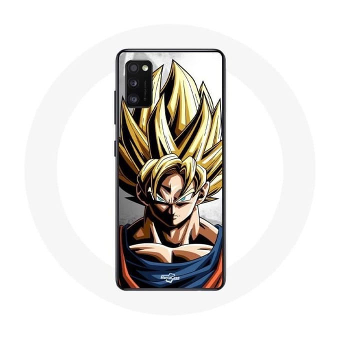 Samsung Galaxy A41 hoesje Goku Wall Dragon Ball Super