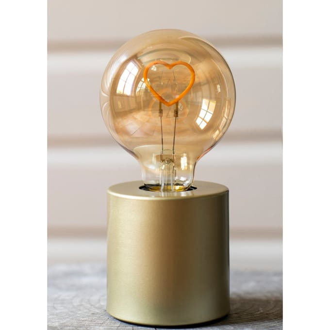 Bailey Led Hart Silhouet G95 E27 2W Goud - 145546