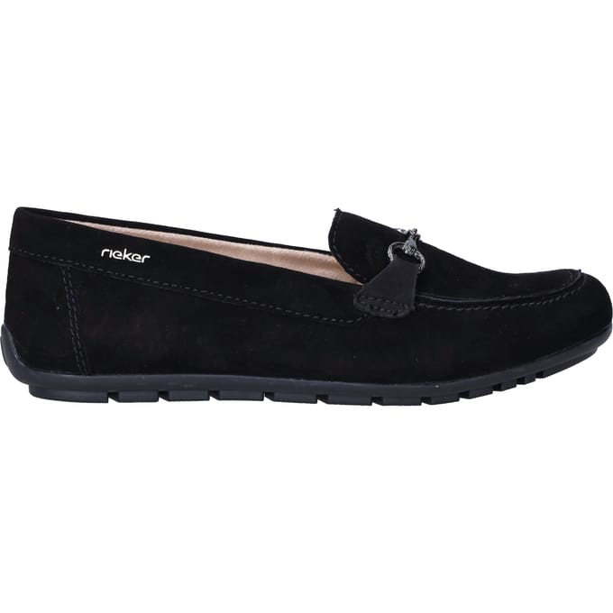 Rieker Instappers - Dames - Zwart - Maat:37
