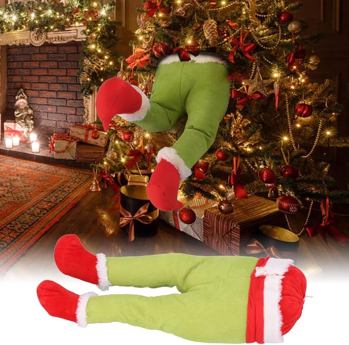 Jojoy - Kerstversiering - Kerstdecoratie - Kerstdecoratie voor binnen - Elfen benen - ELFLEGS