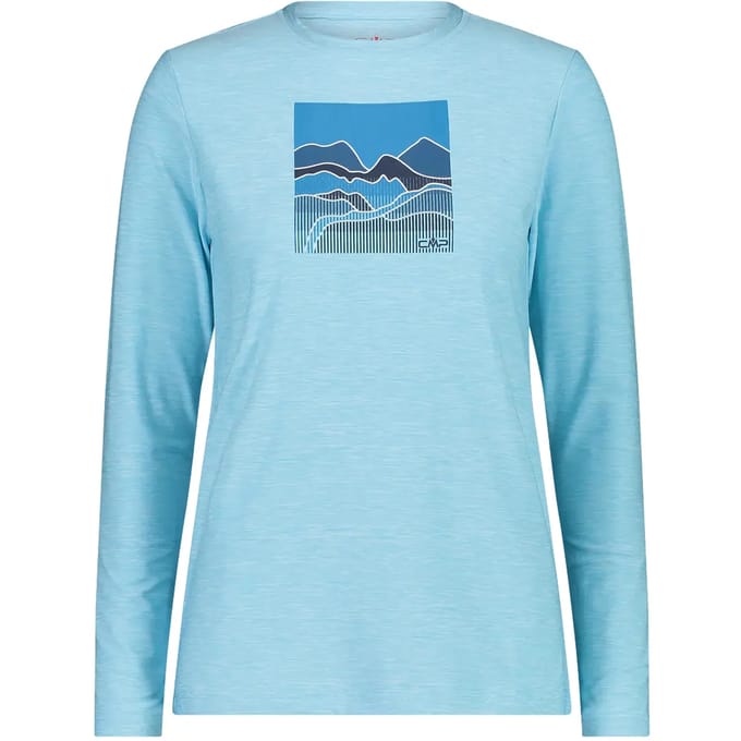 Dames-T-shirt met lange mouwen CMP