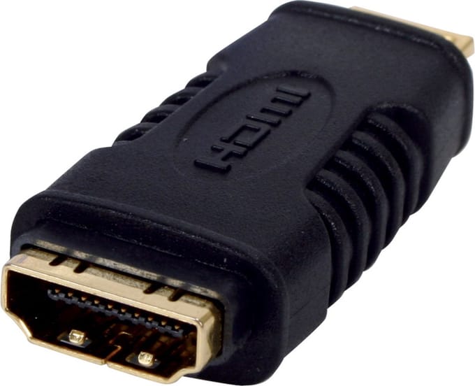 HDMI naar MINI HDMI adapter verguld