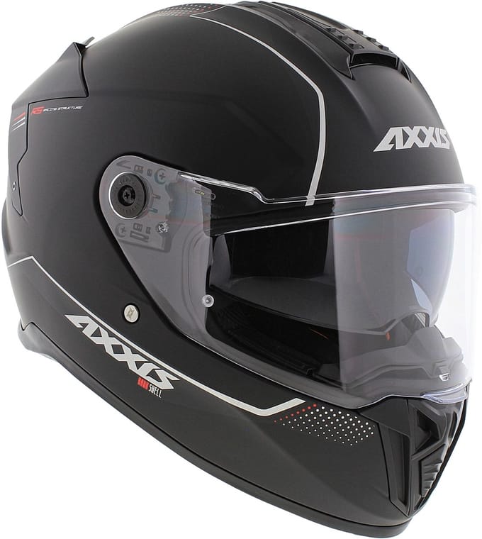 Axxis Hawk SV Integraal helm solid mat zwart