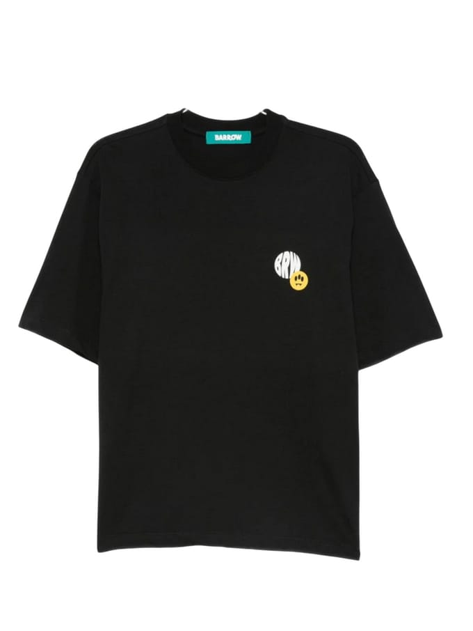 T-shirt unisex Barrow - t-shirt unisex - zwart