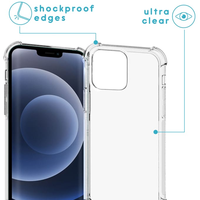 imoshion Hoesje - Geschikt voor Apple iPhone 13 Pro - Backcover met koord - Green Multi Color