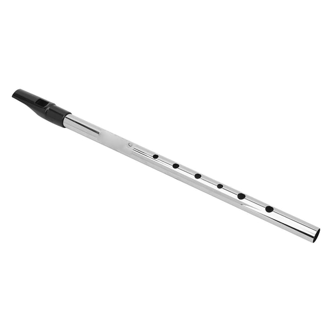 6 Gaten Fluit C Toon Ierse Fluit Blaasinstrumenten Aluminiumlegering Fluit white