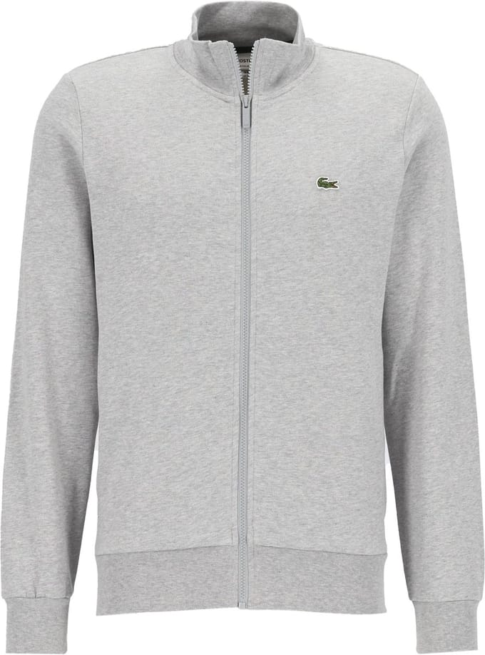 SINGLES DAY! Lacoste - Vest Sweat Grijs - Heren - Maat XXL - Regular-fit