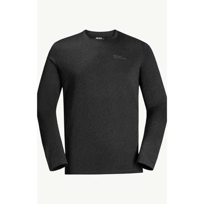 Jack Wolfskin SKY THERMAL L/S M Heren Thermoshirt - black