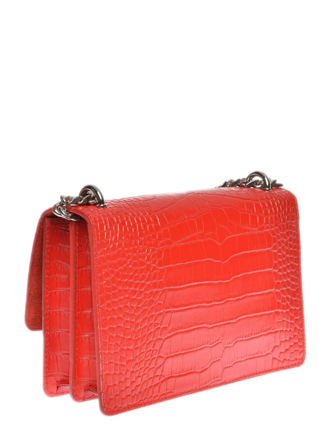 Luisa Vannini Rood Rundleer Tas