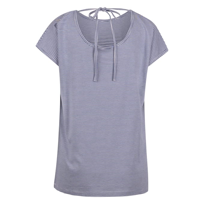 Trespass Dames Mirela Gestreepte Top (Kustblauw)