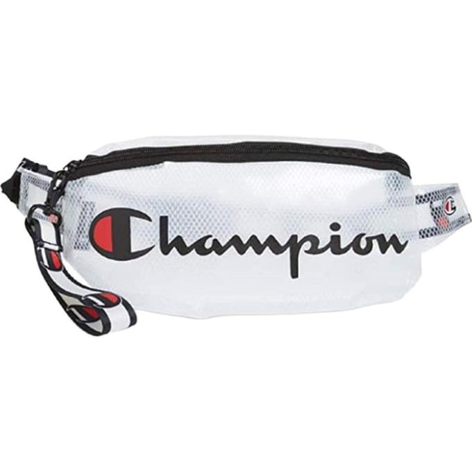 Champion Logo Script Transparante Nylon Heuptas Unisex Heuptas Wit CH1156-105 White white