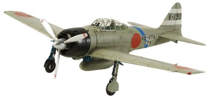 1:72 A6M3 Zero Fighter Modelbouwpakket