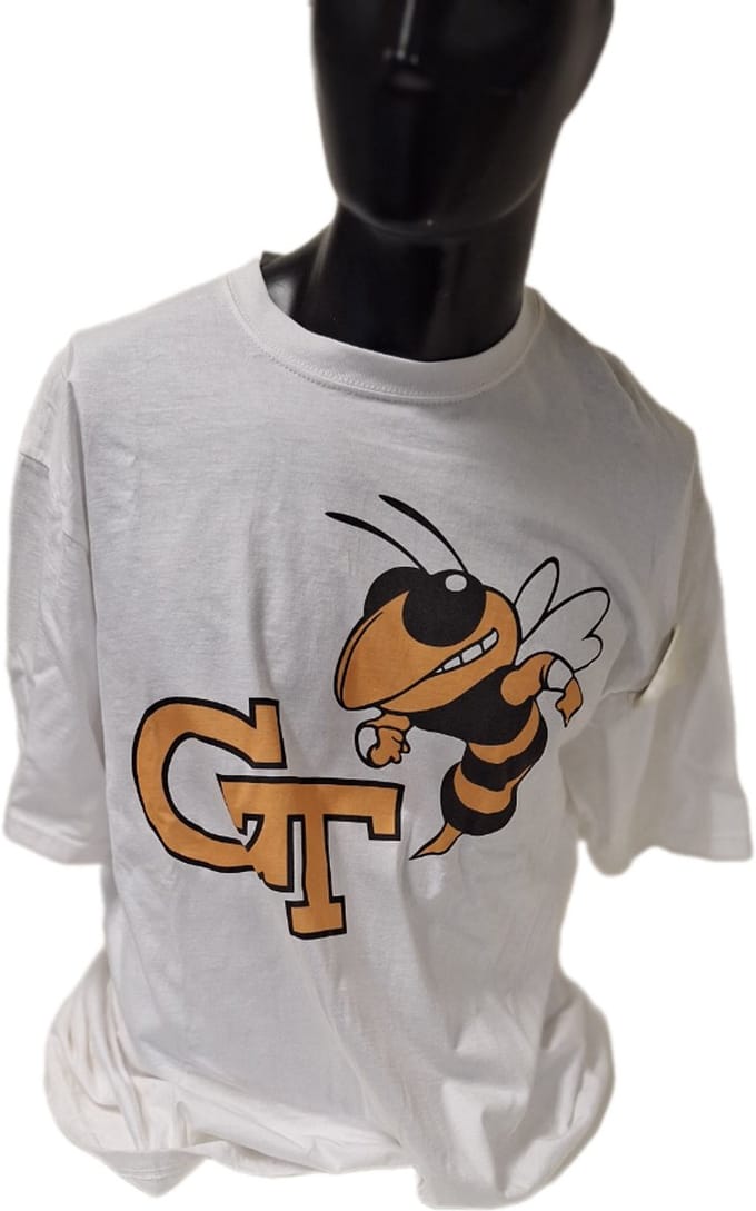 GEORGIA TECH- T-SHIRT-WHITE-XL