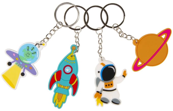 Duckiez Sleutelhanger Ruimte - 1 stuk