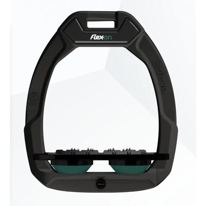 Veiligheidsezels Plat Ultra Grip Zwart/Zwart/Groen Flex-On Safe-On
