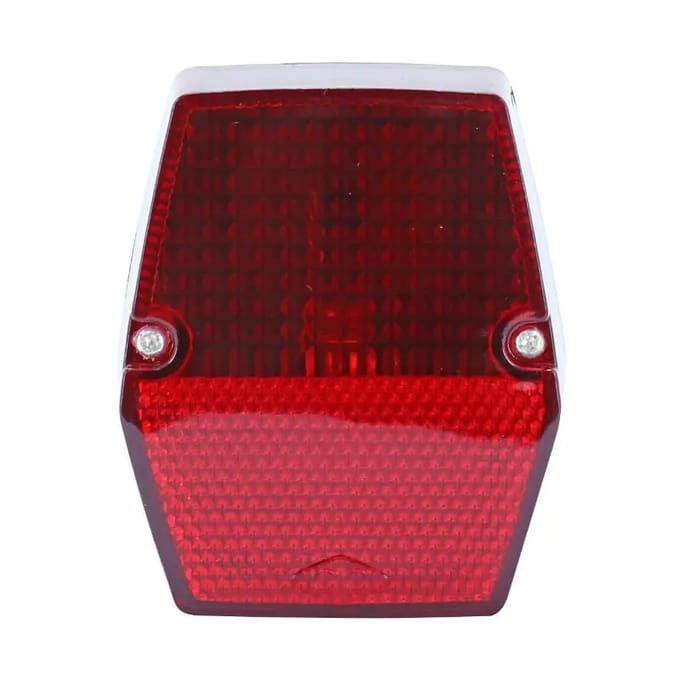 rood achterlicht en zwarte beugel voor bromfiets mbk 51 nieuw cyclo bromfiets