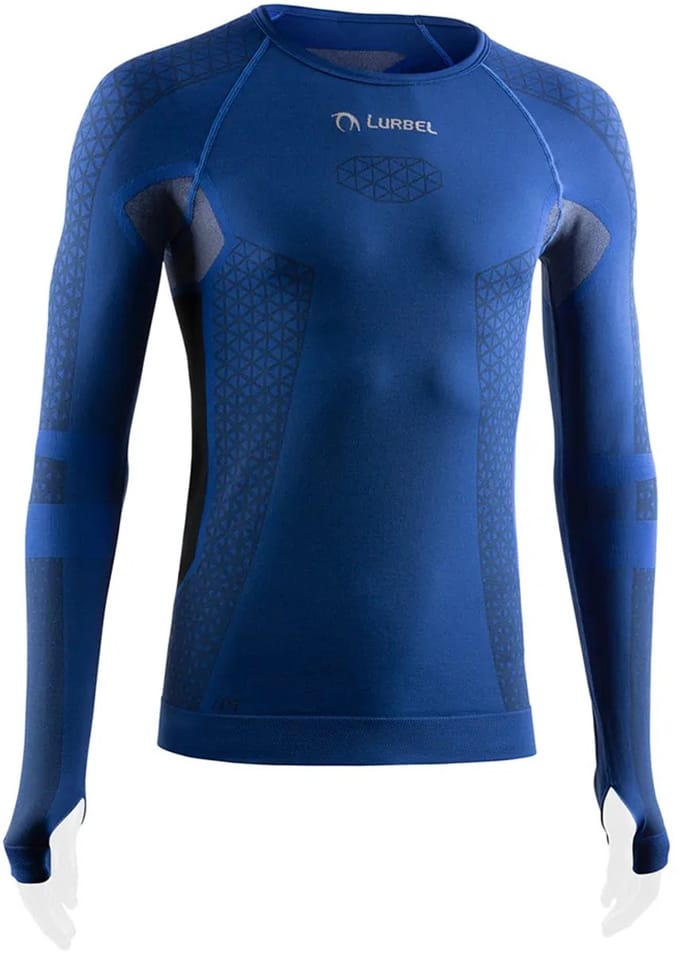 Lurbel Cristallo Lange Mouwen Basislaag Blauw XL Man