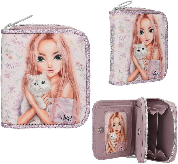 Depesche - TOPModel portemonnee - BLOOMING KITTY