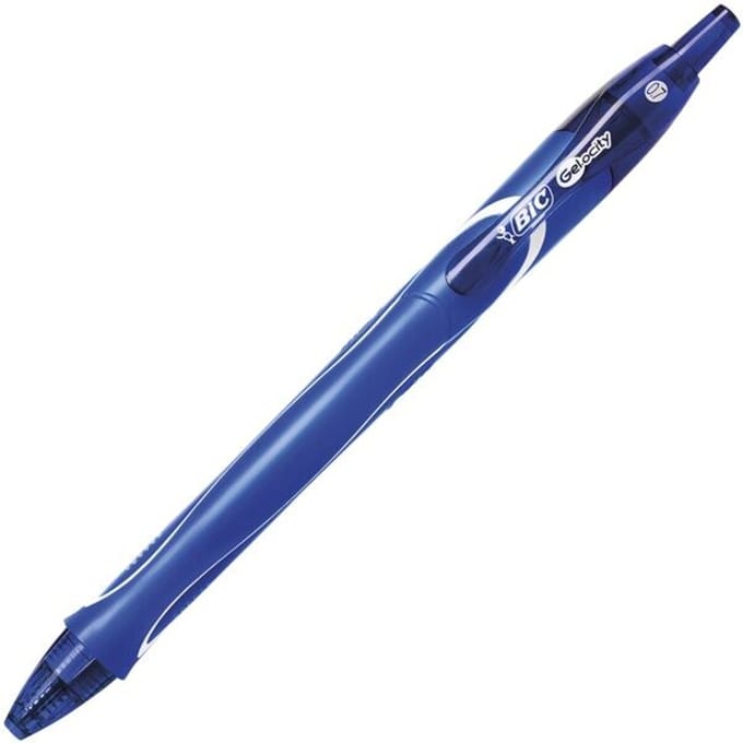 Bic Pen Gelocity Quick Dry 1,5 X 14,5 Cm 0,7 Mm Blauw