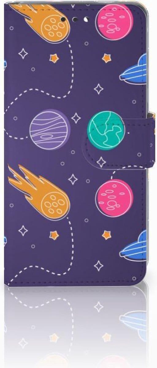 Boekhoesje voor Nokia 3.1 (2018) Wallet Case met Pasjes Space