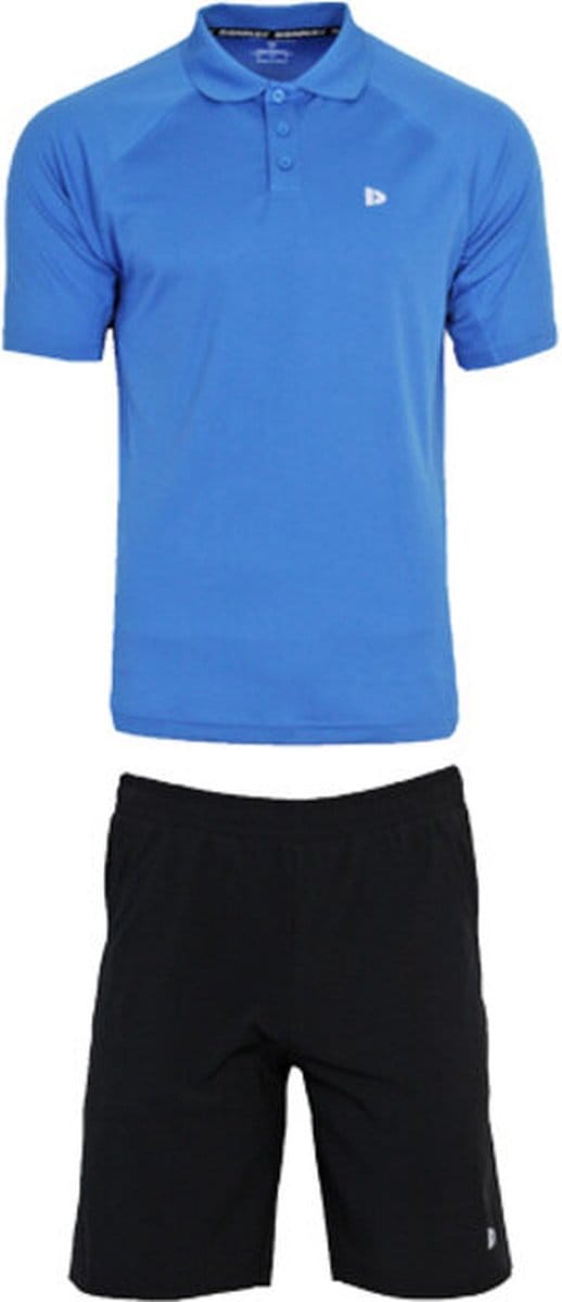 Donnay - Multi Sportset Zac - Trainingsset - Black/True blue (535) - maat S