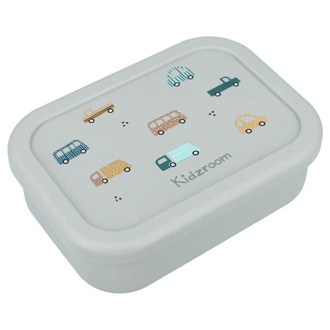 Kidzroom Sweet Cuddles Lunchbox - Groen - Auto's