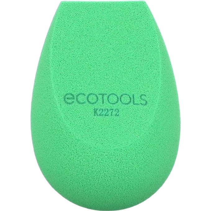 Bioblender, Composteerbare Make-up Spons + Natuurlijke Ingrediënten, Groen, 1 Spons green