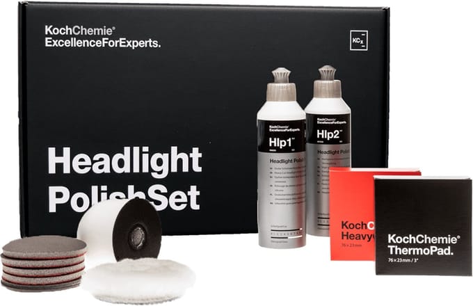 Koch Chemie Headlight Polish Set - Koplamp Reparatieset